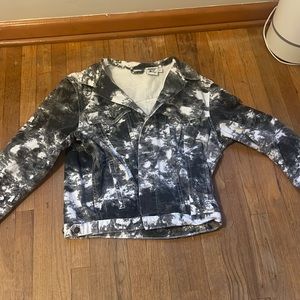 Princess polly tie dye denim jacket